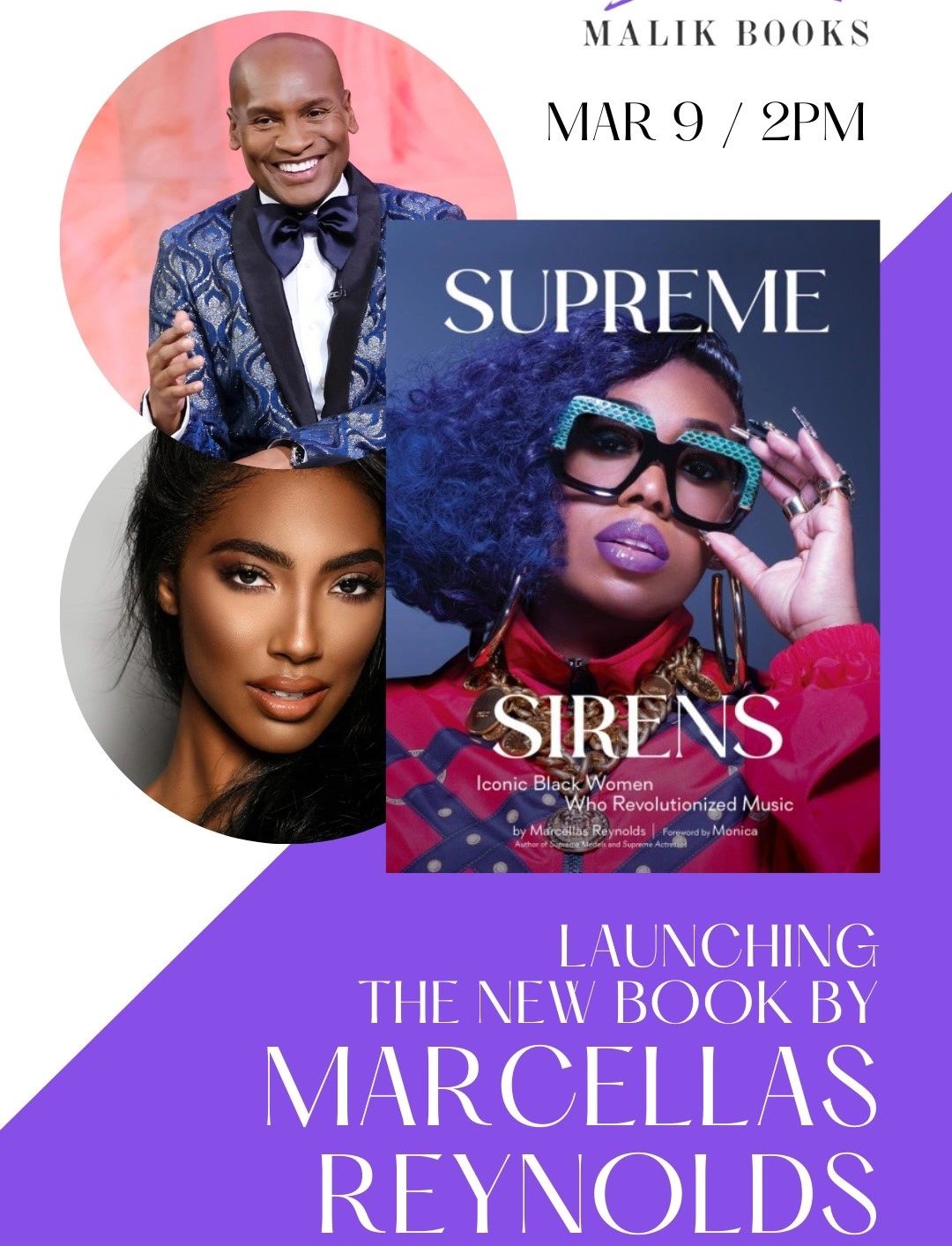Award-winning author and entertainment reporter Marcellas Reynolds